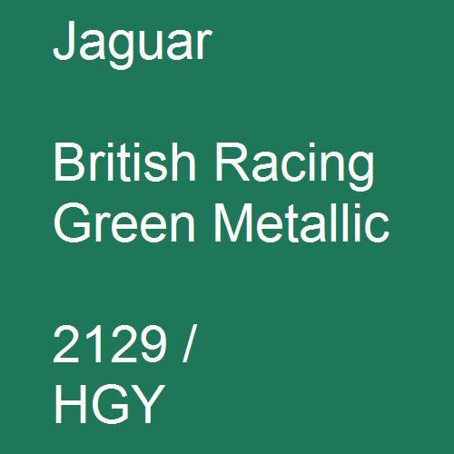 Jaguar, British Racing Green Metallic, 2129 / HGY.